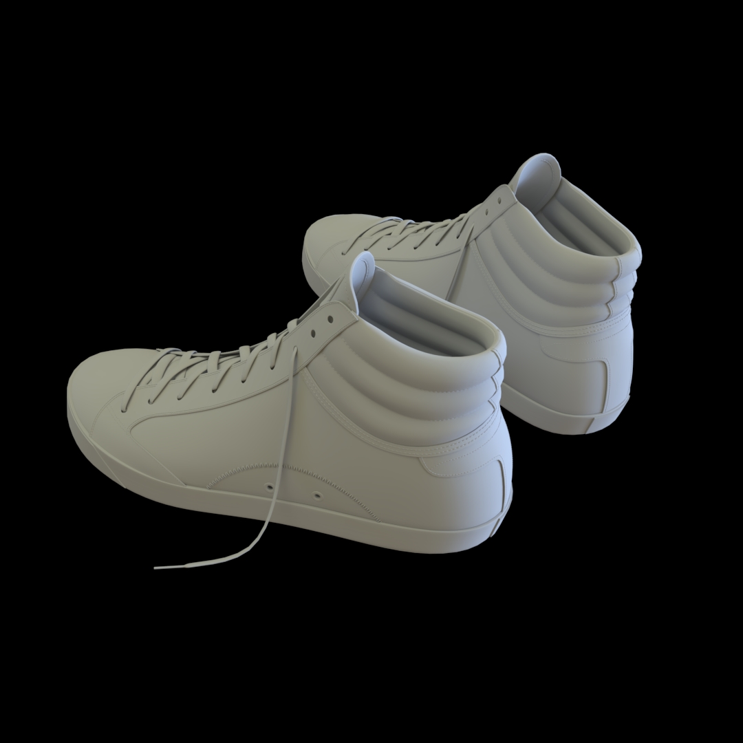 White Sports Shoe White Sports Shoe