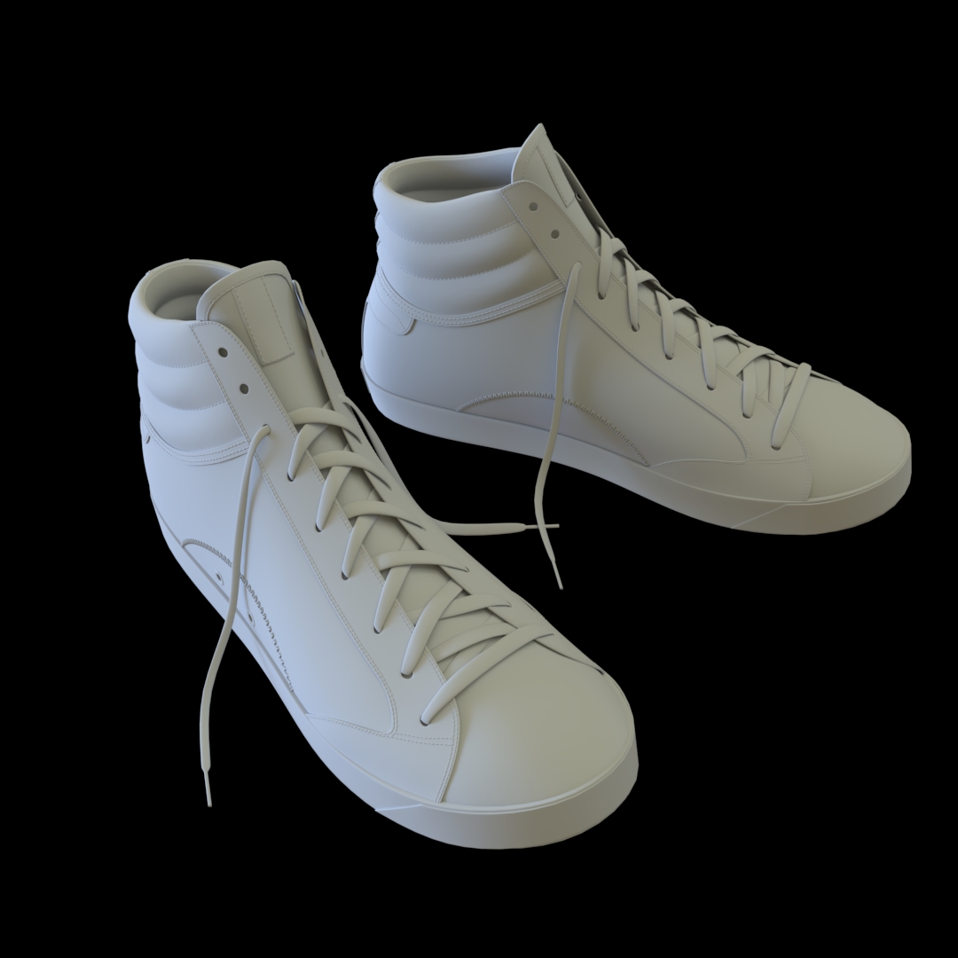 White Sports Shoe White Sports Shoe
