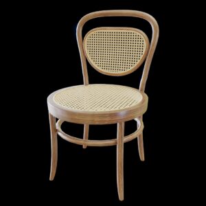 Modern Wooden Dining Chair 3D Model