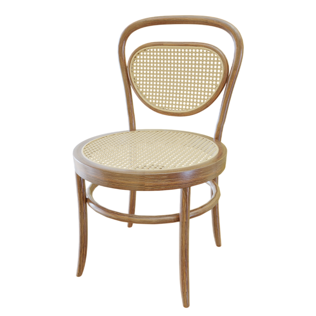 Modern Wooden Dining Chair 3D Model Modern Wooden Dining Chair 3D Model
