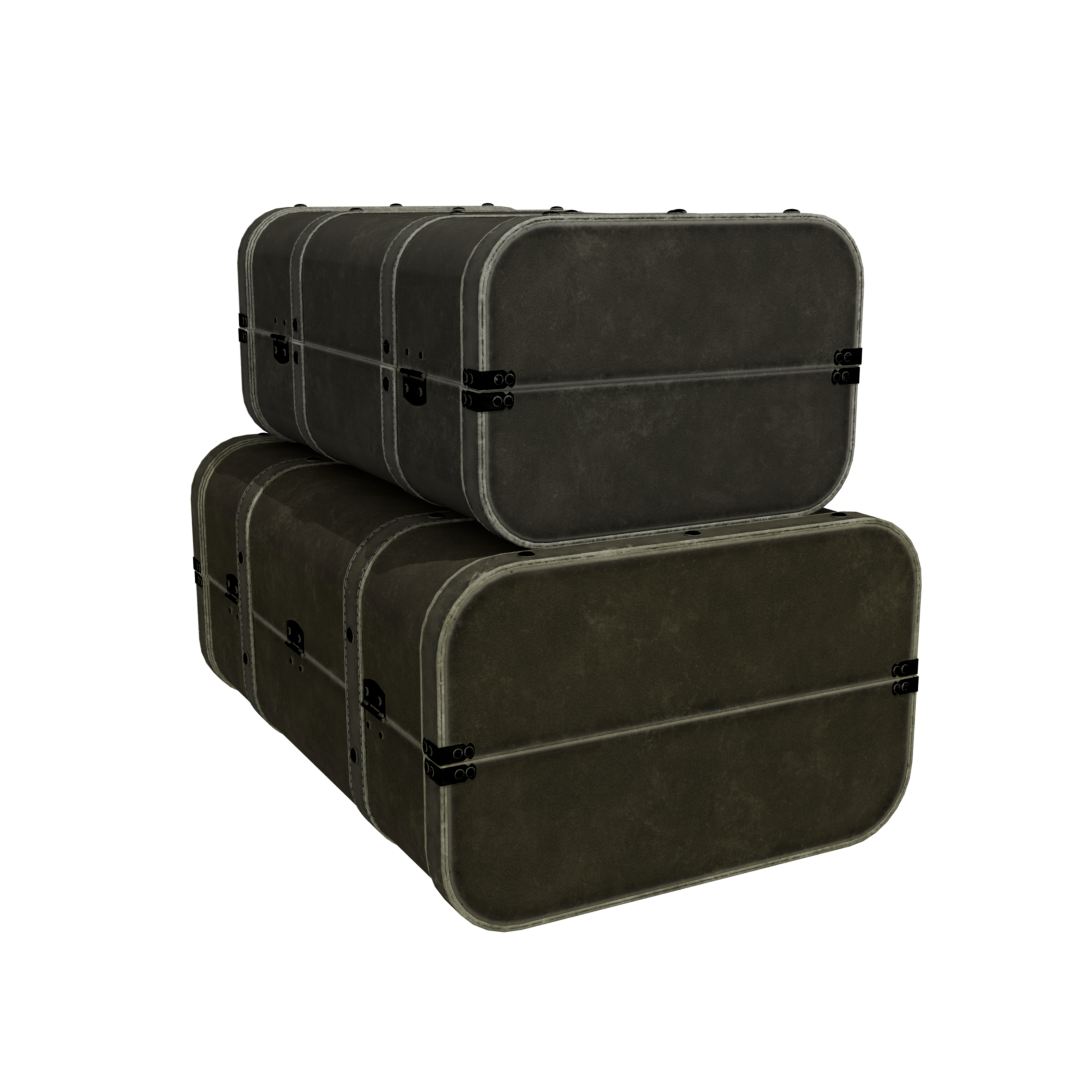 Sandık 1 7Leather Storage Chest Leather Storage Chest