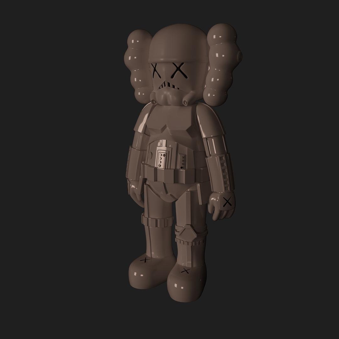 Galactic Soldier 3D Model Galactic Soldier 3D Model