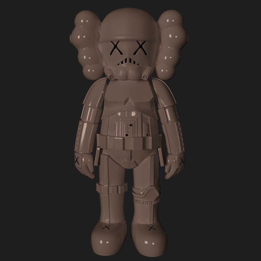 Galactic Soldier 3D Model Galactic Soldier 3D Model