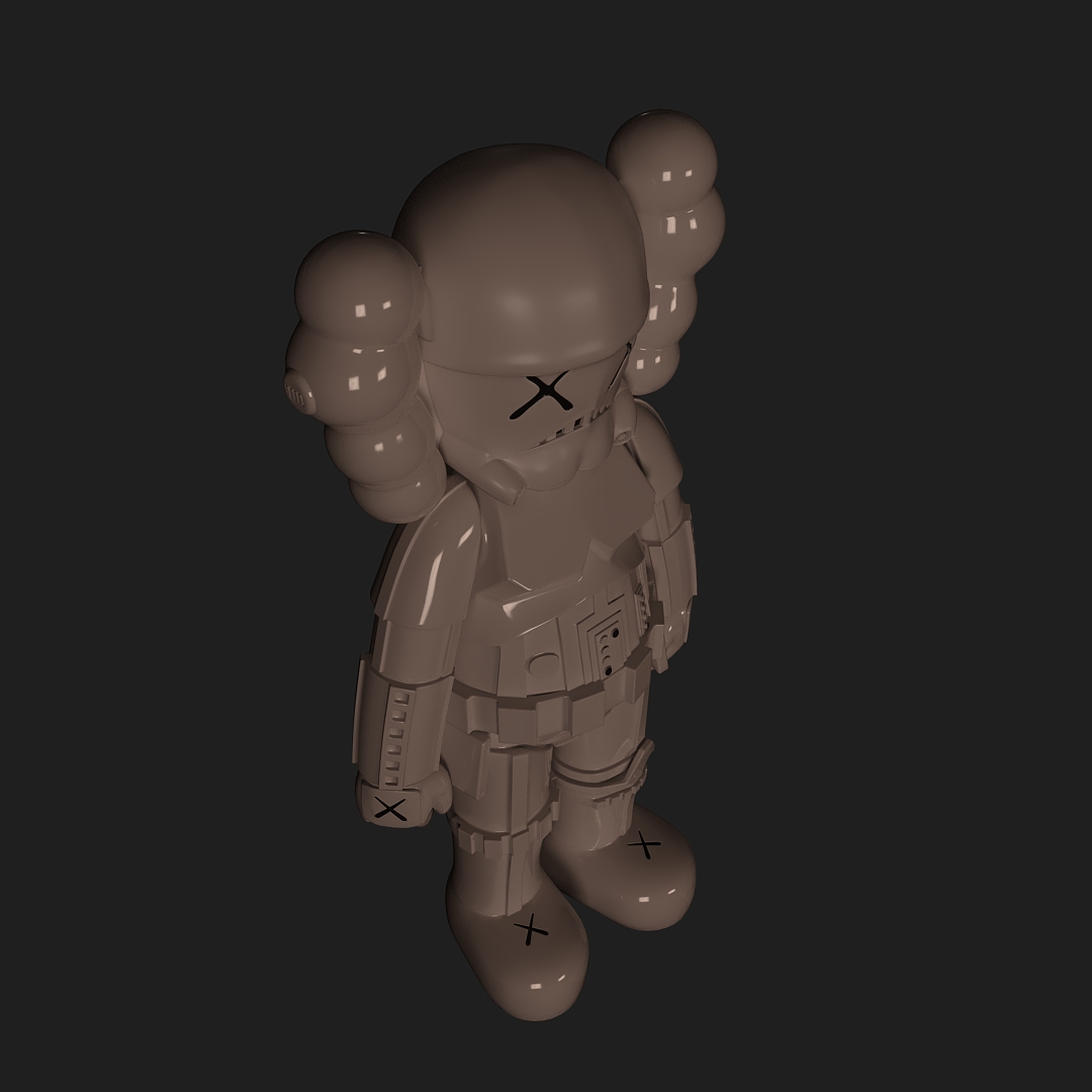Galactic Soldier 3D Model Galactic Soldier 3D Model