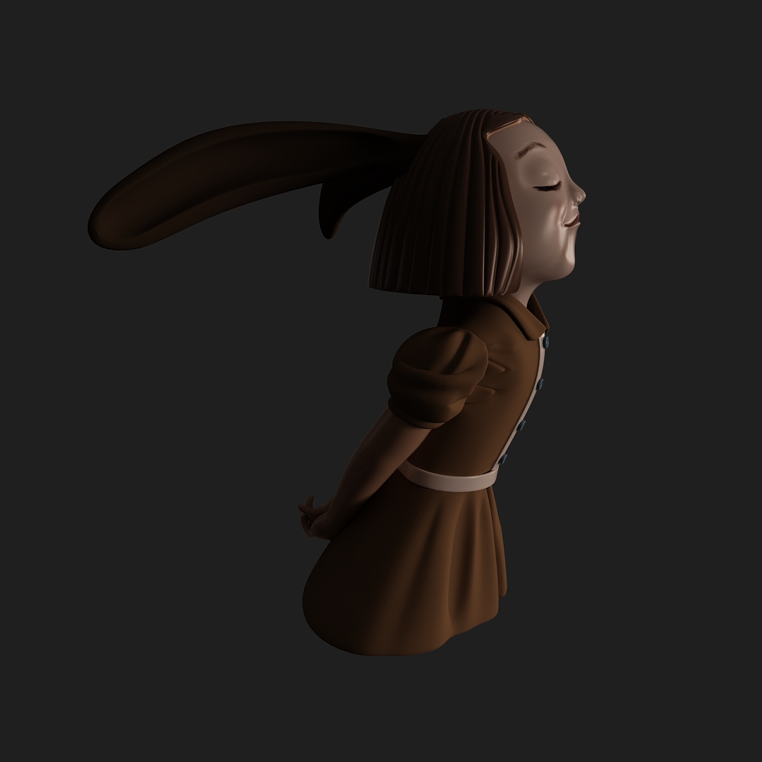 Rabbit Ear Character Figurine Rabbit Ear Character Figurine