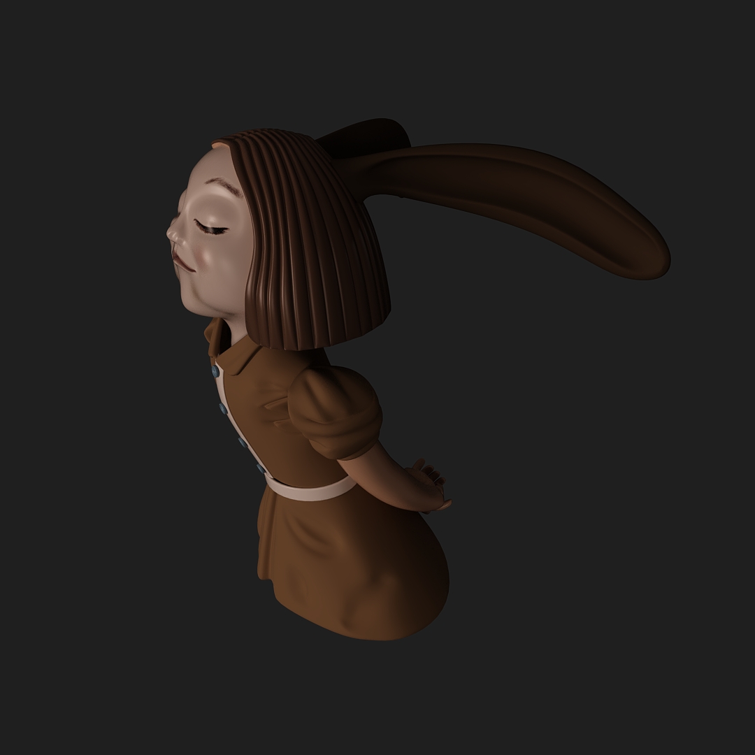 Rabbit Ear Character Figurine Rabbit Ear Character Figurine