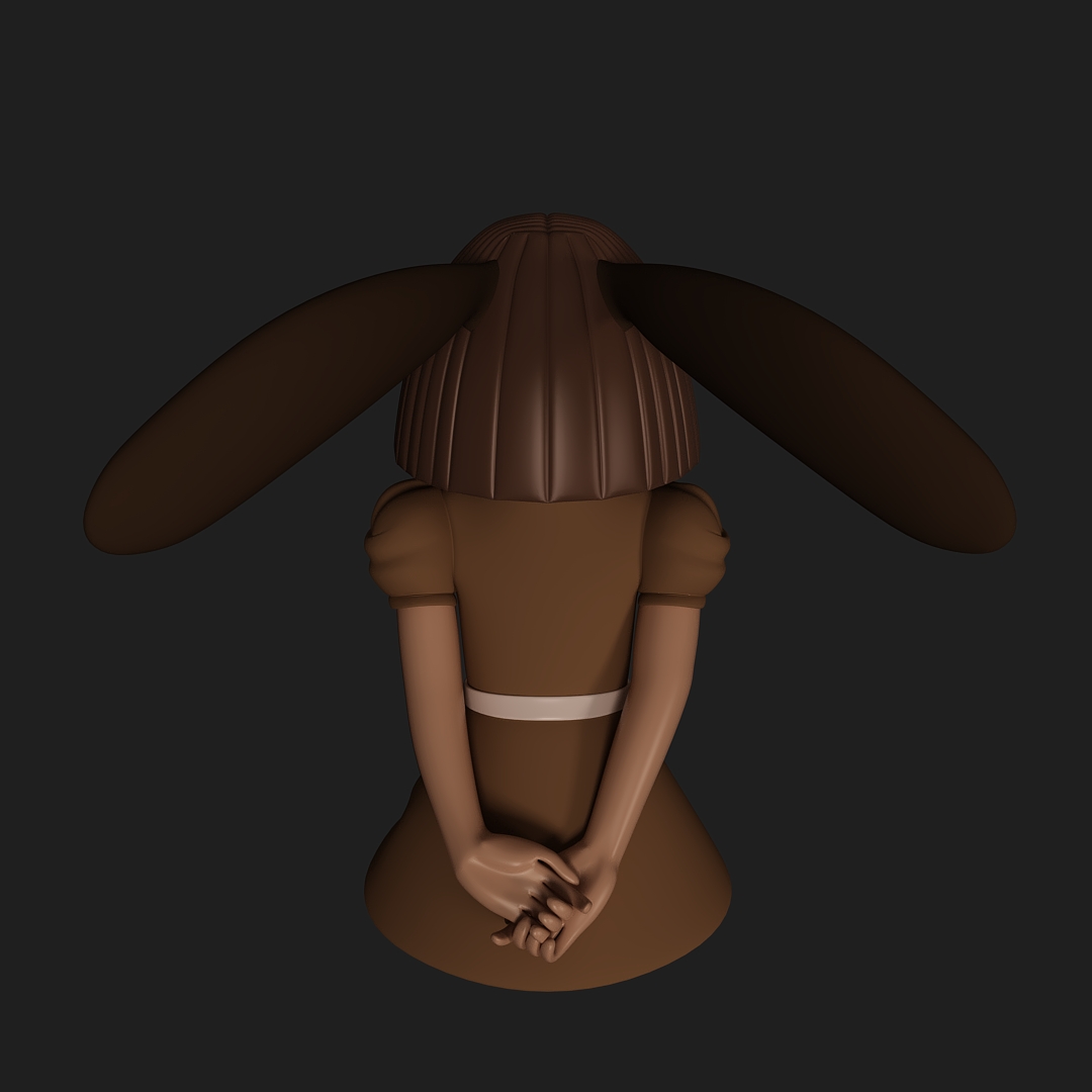 Rabbit Ear Character Figurine Rabbit Ear Character Figurine