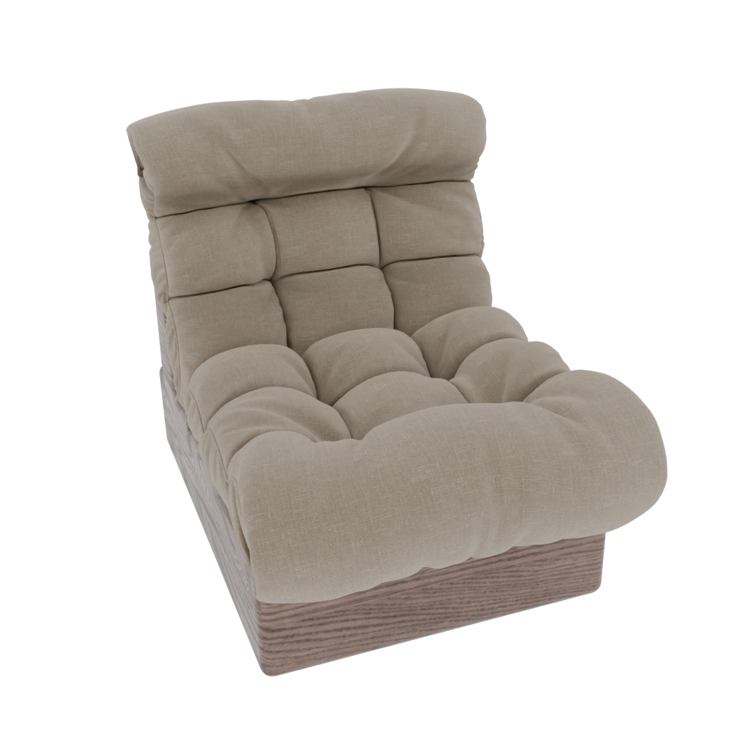 Puffy Fabric Armchair Puffy Fabric Armchair