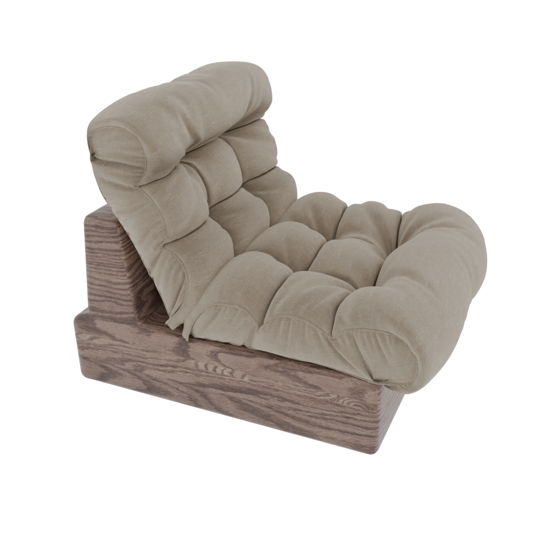 Puffy Fabric Armchair Puffy Fabric Armchair
