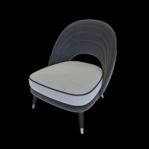 Modern Armless Accent Chair