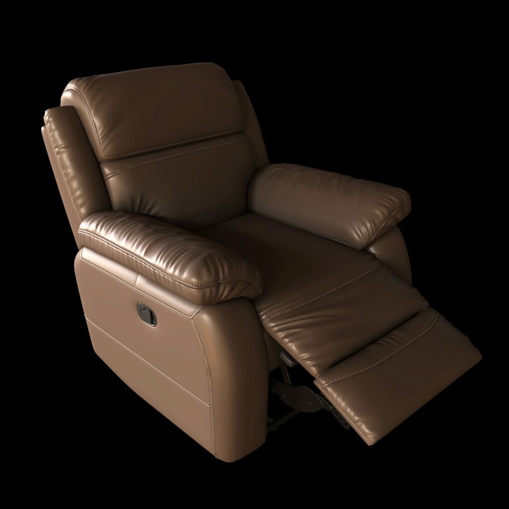 Leather Lounge Chair