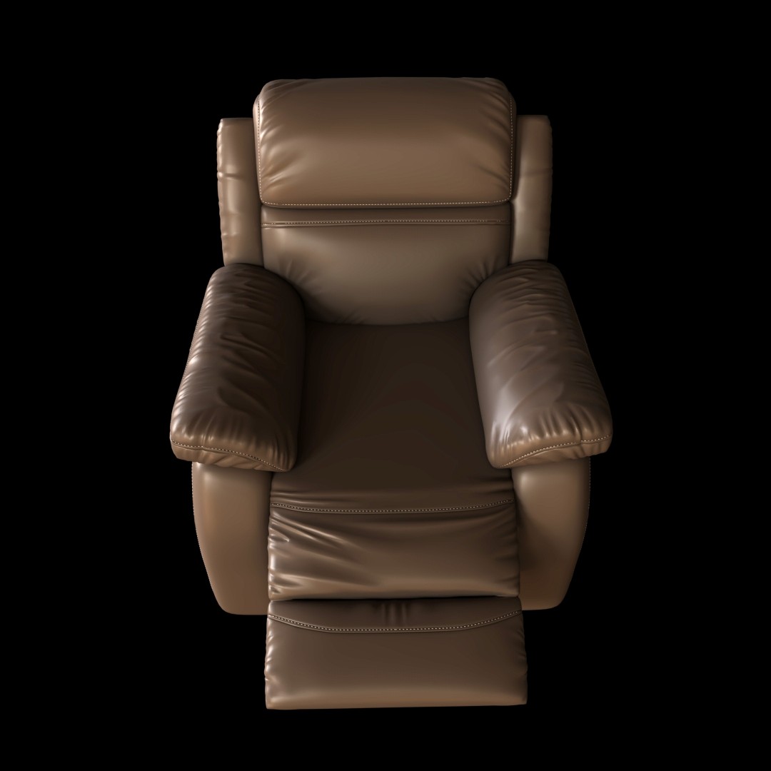 Leather Lounge Chair