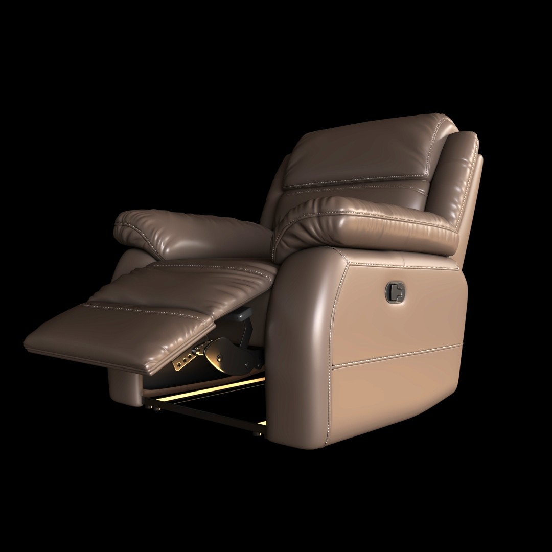 Leather Lounge Chair