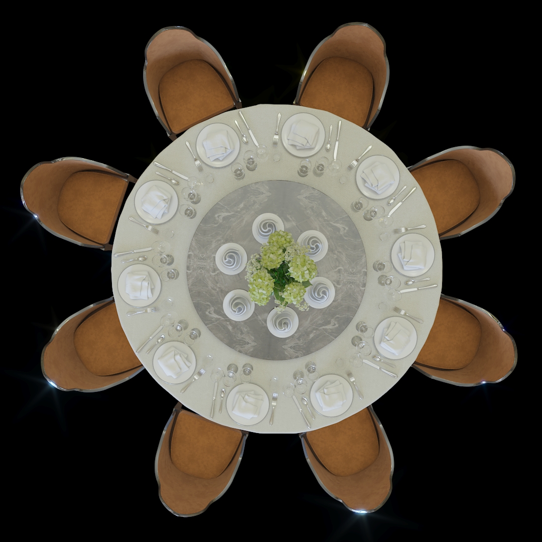 Luxury Round Dining Table