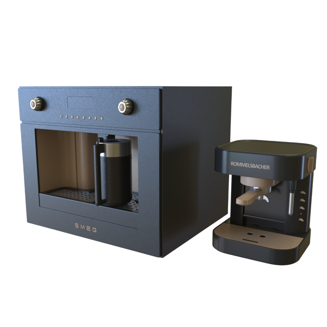 Coffee Machine 3D Model – Kitchen Appliance Coffee Machine 3D Model – Kitchen Appliance