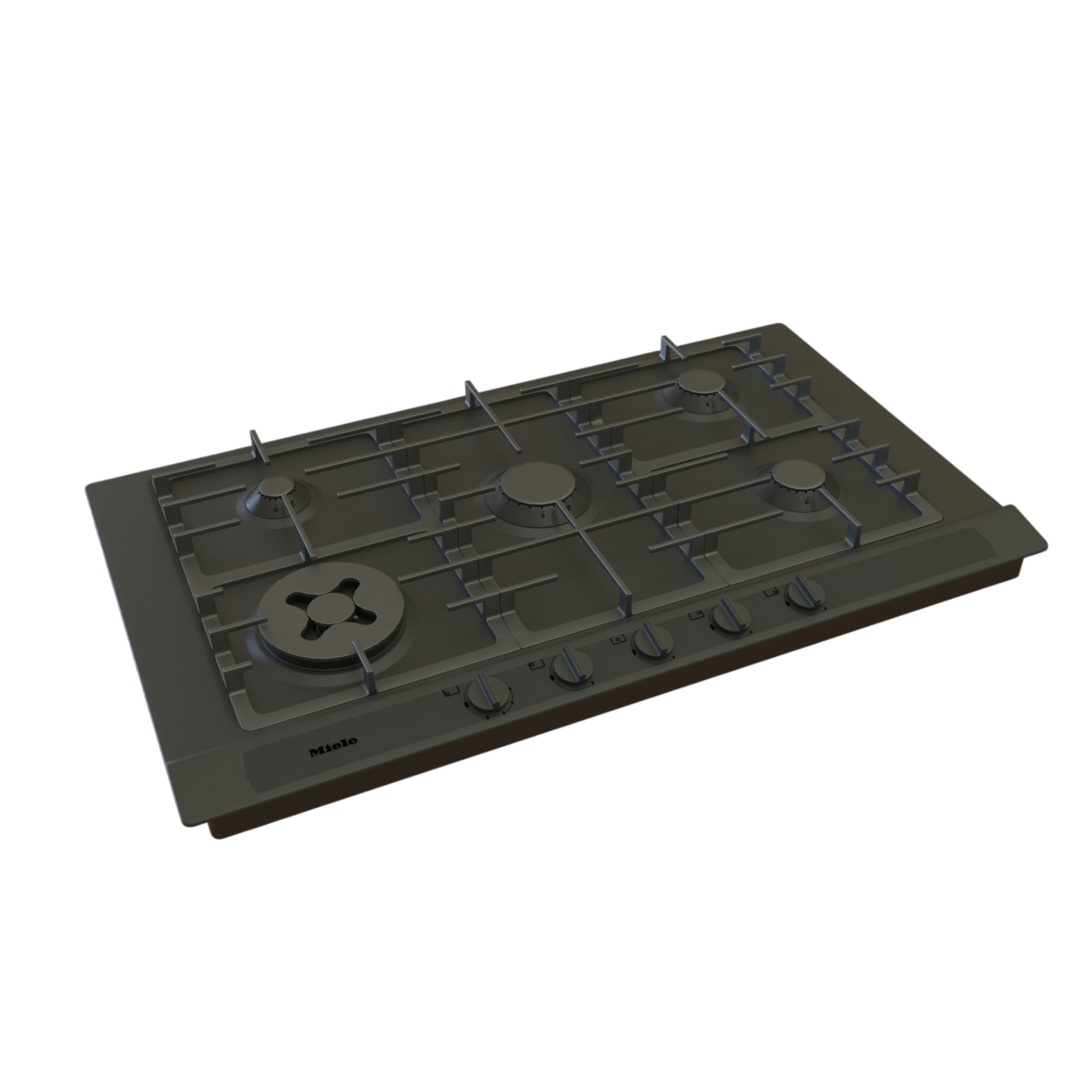 Modern Five Zone Built-In Cooktop