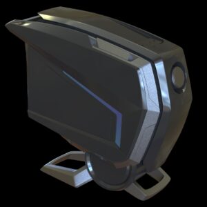 Futuristic Gaming Computer Case