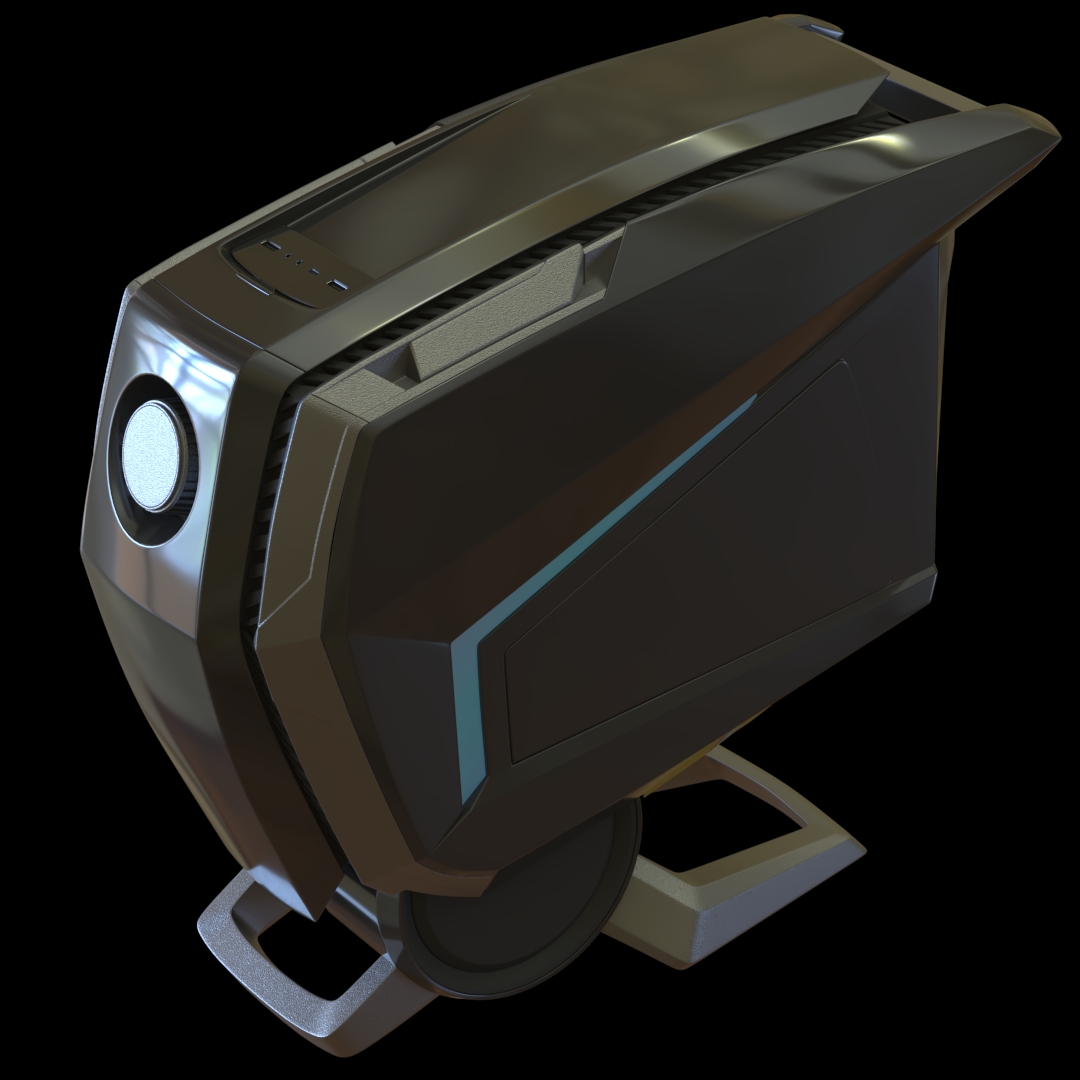 Futuristic Gaming Computer Case