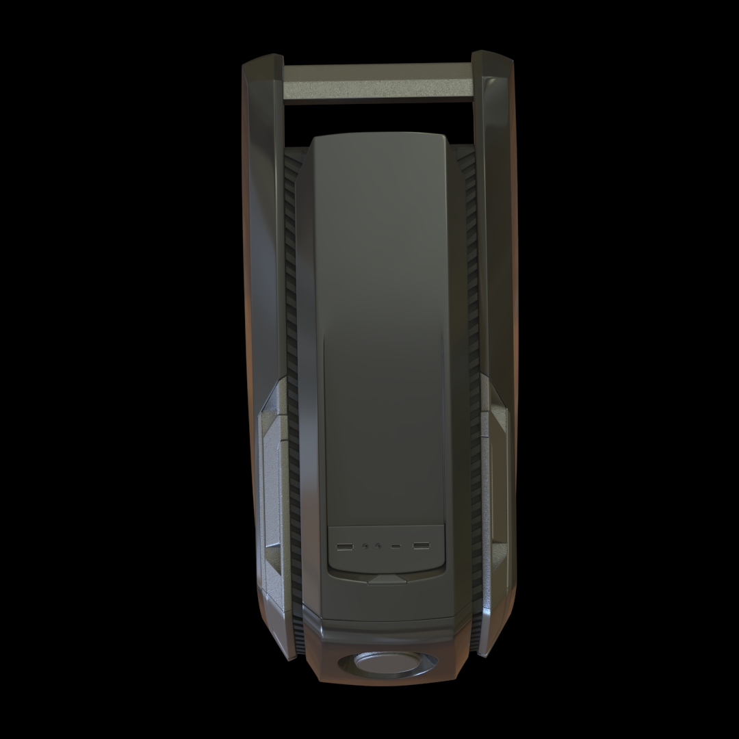 Futuristic Gaming Computer Case
