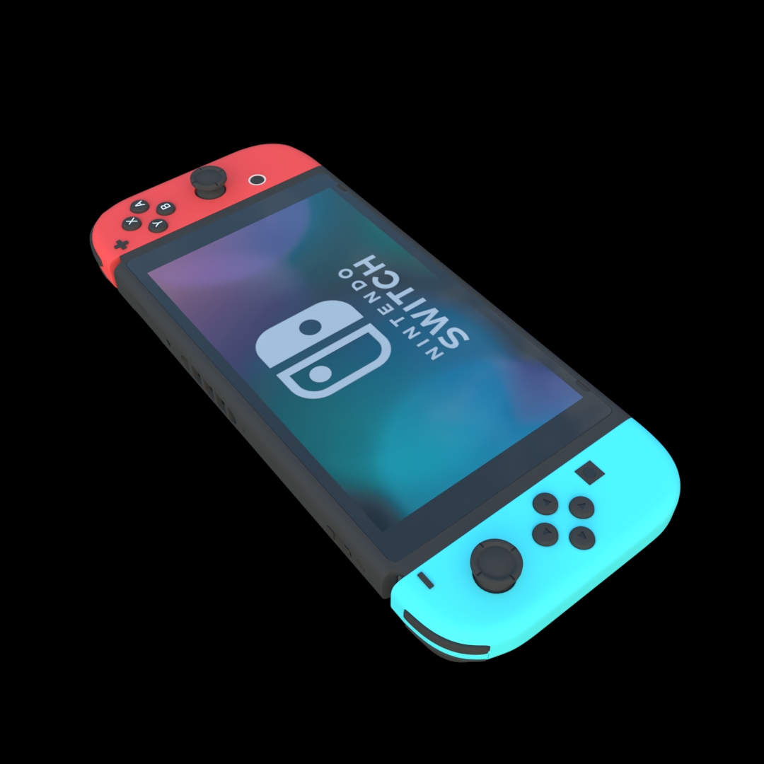 Nintendo Switch 3D Model
