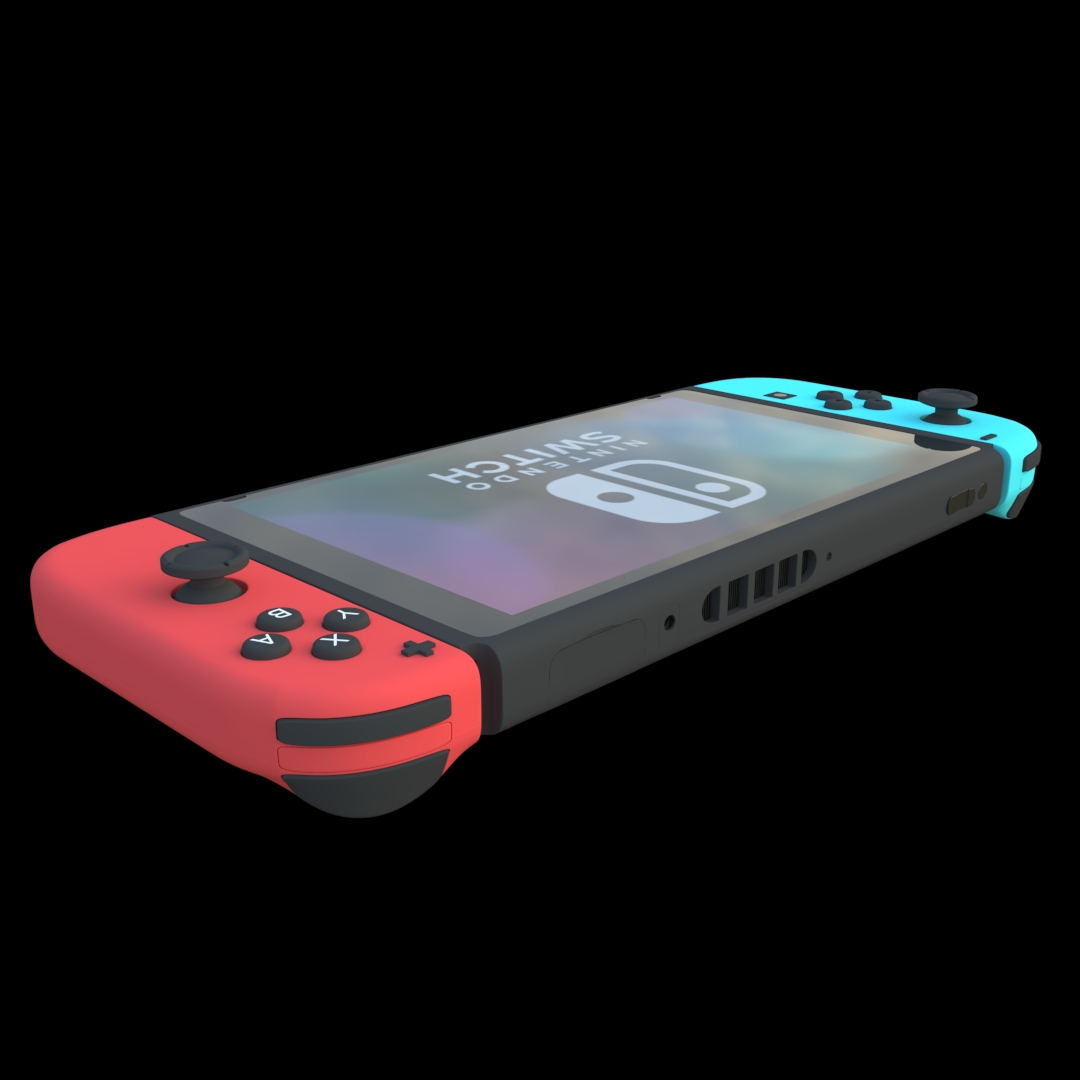 Nintendo Switch 3D Model