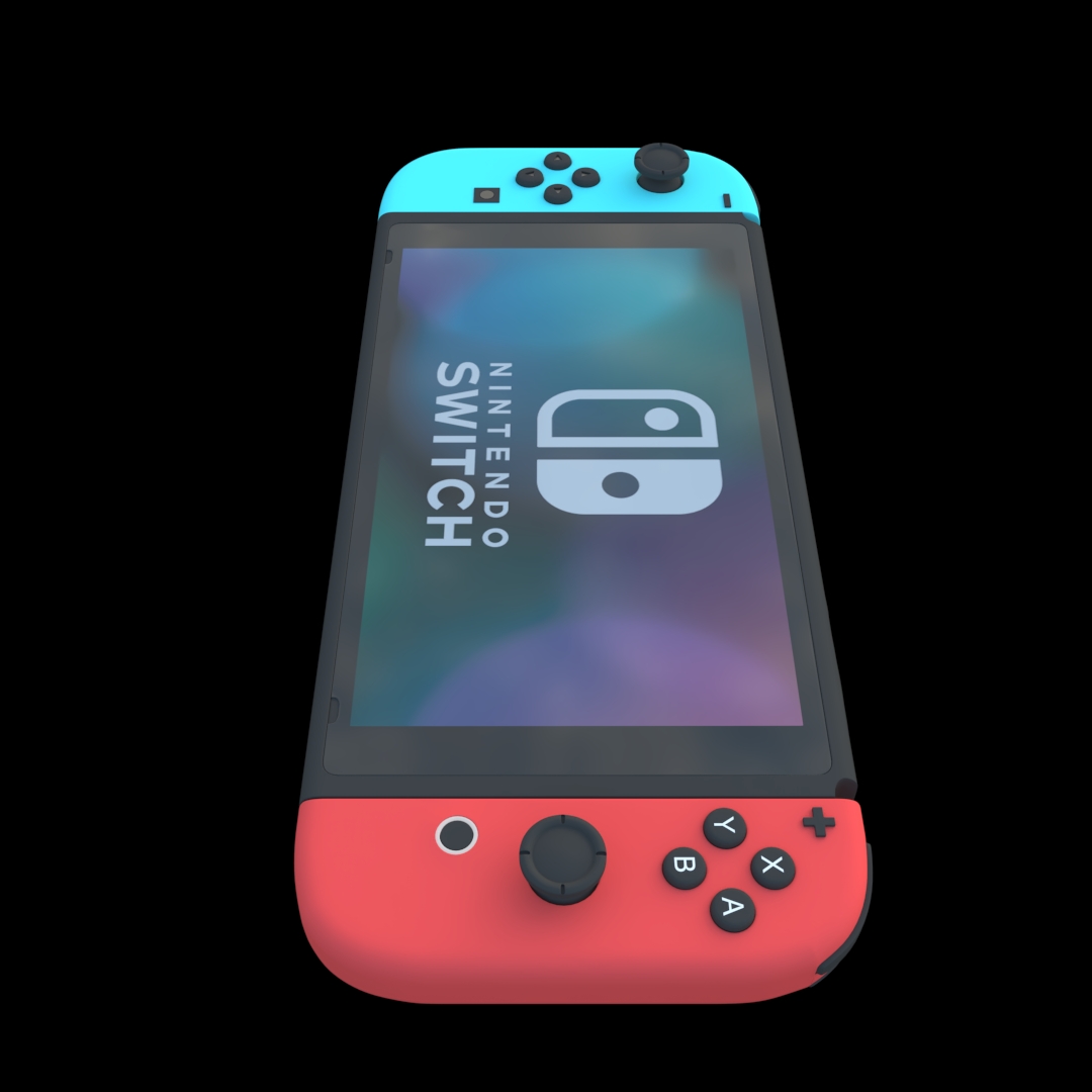 Nintendo Switch 3D Model