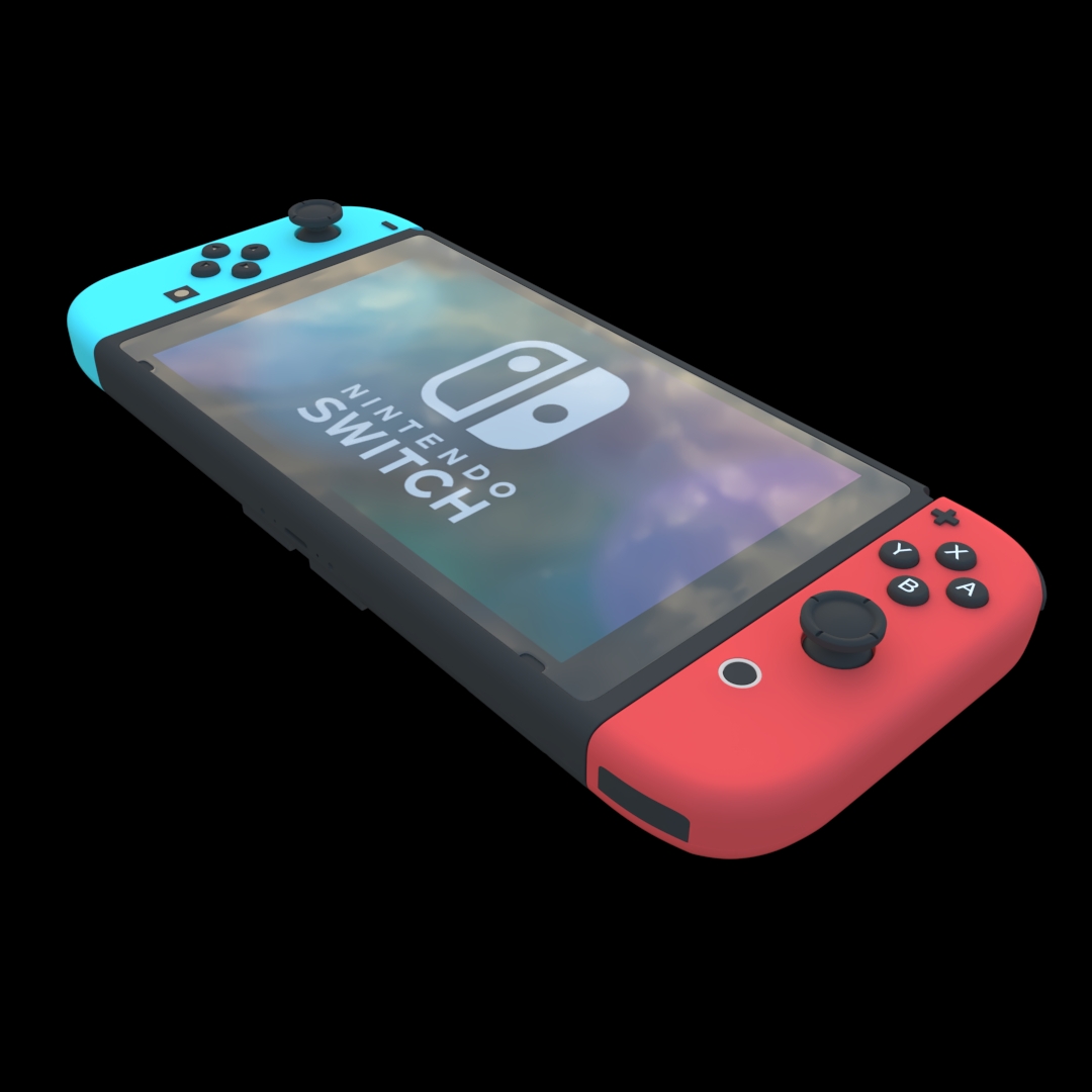 Nintendo Switch 3D Model