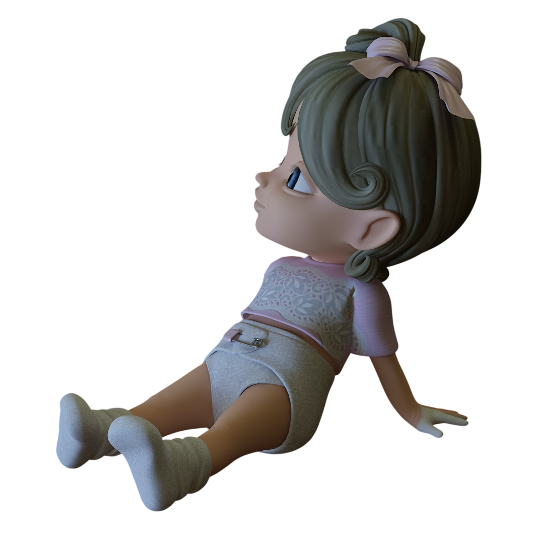 Toy Doll 3D Model | 3Diary