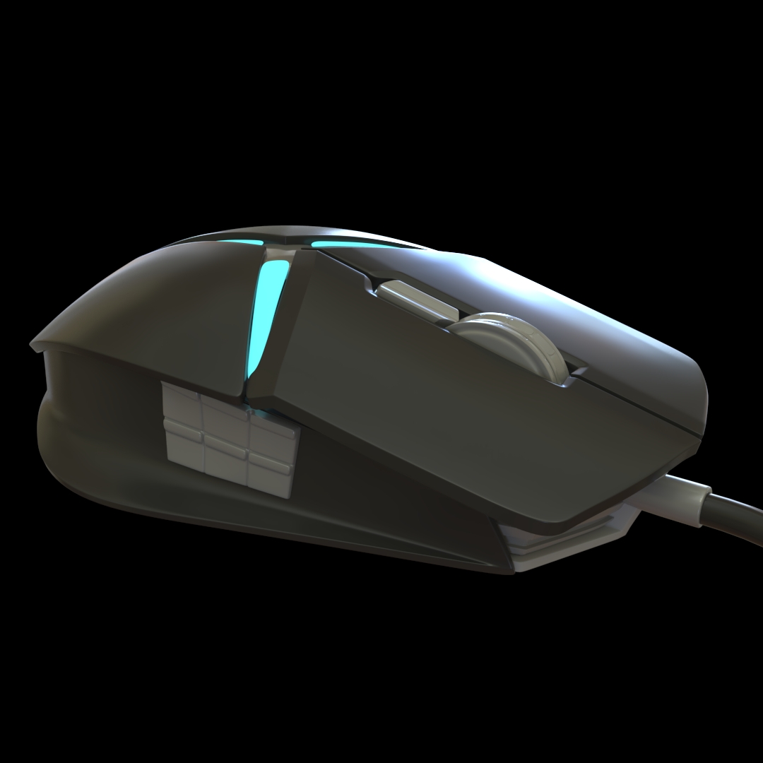 Gaming Mouse 3D Model