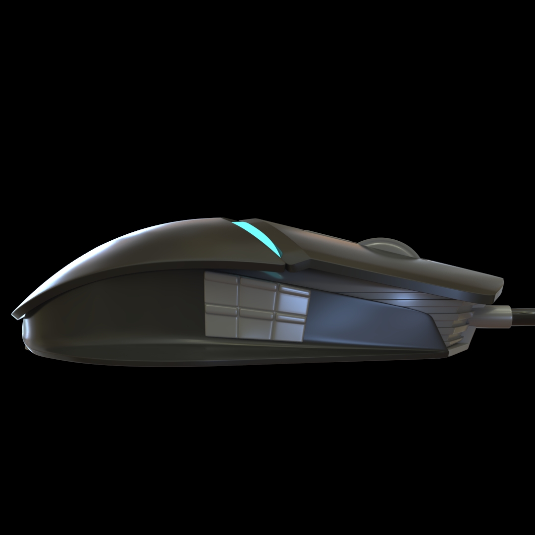 Gaming Mouse 3D Model