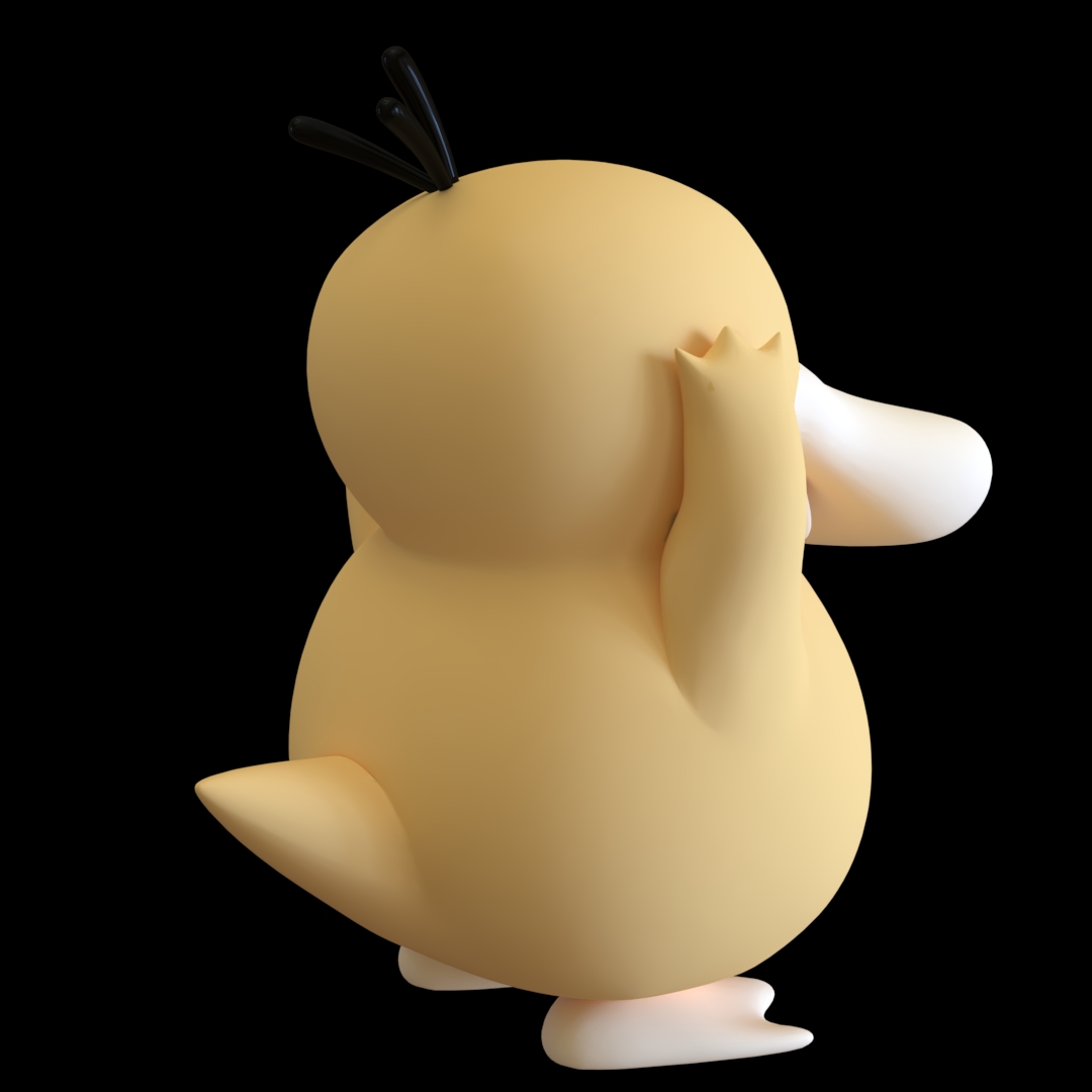 Psyduck Character 3D Model | 3Diary
