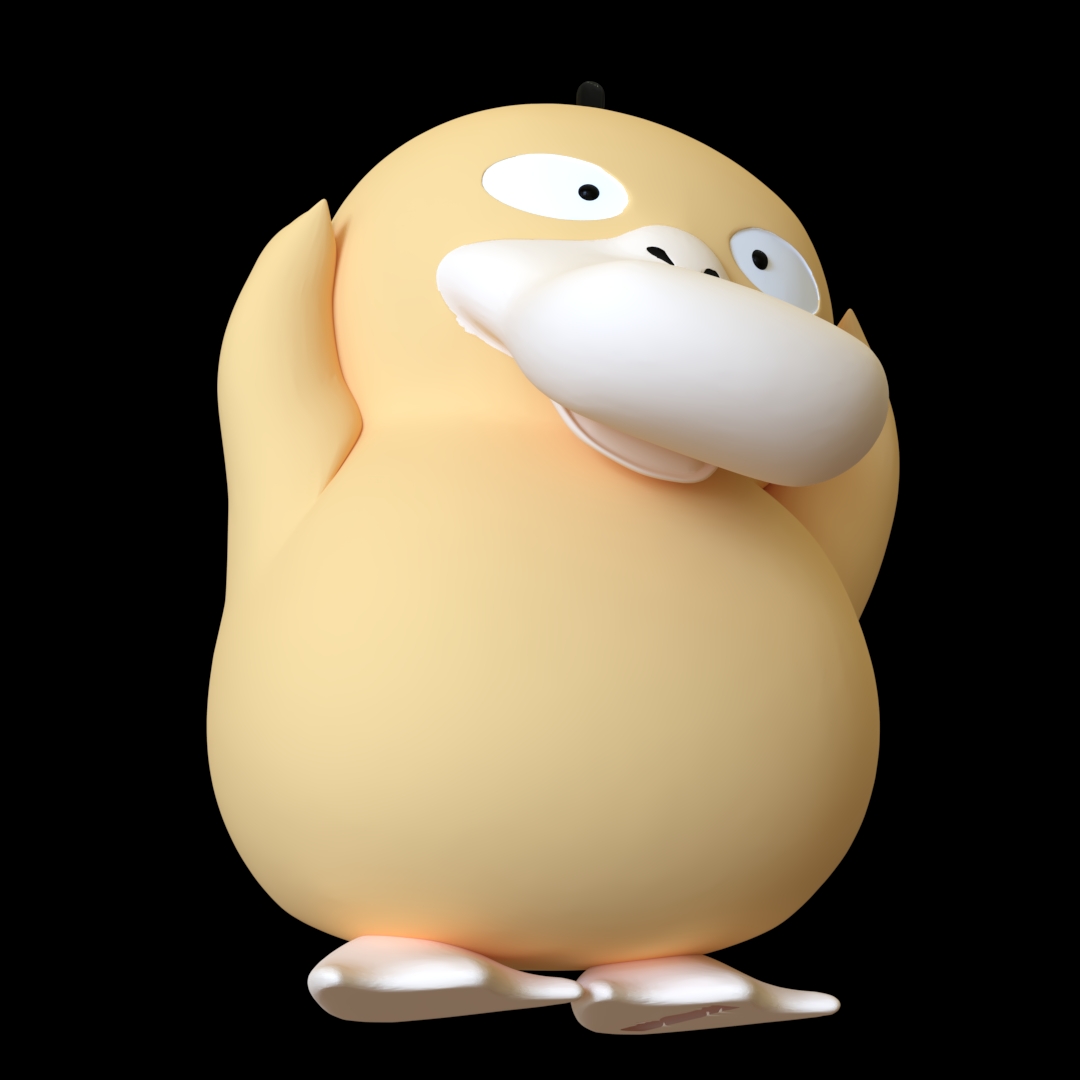 Psyduck Character 3D Model | 3Diary