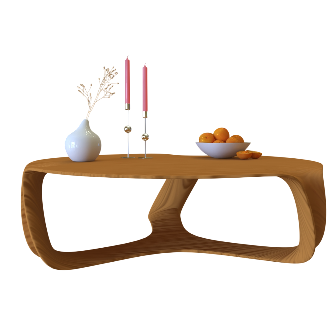 Living Room Coffee Table 3D Model