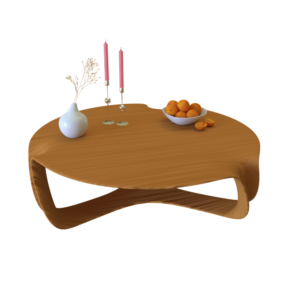 Living Room Coffee Table 3D Model