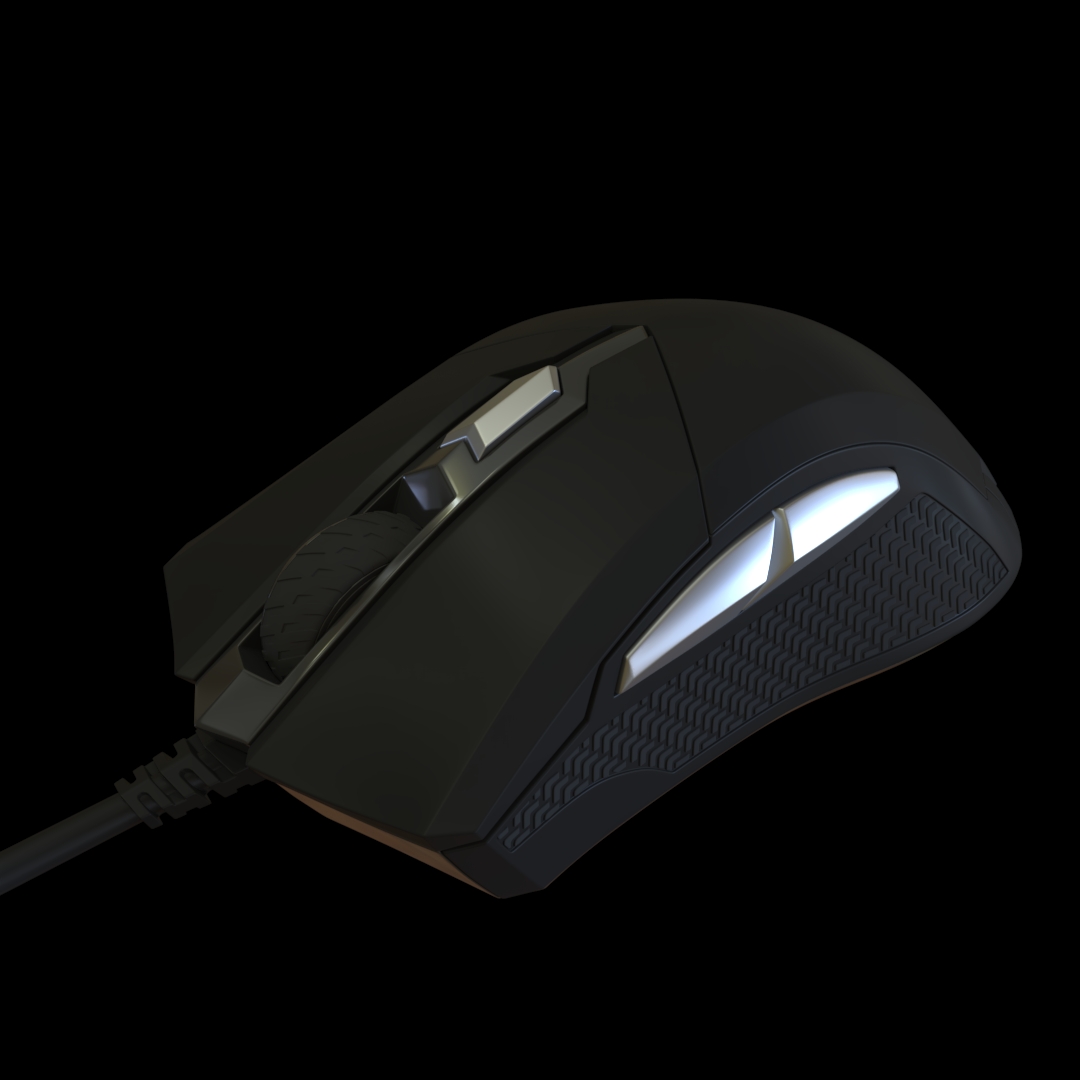 Gaming Mouse 2 3D Model