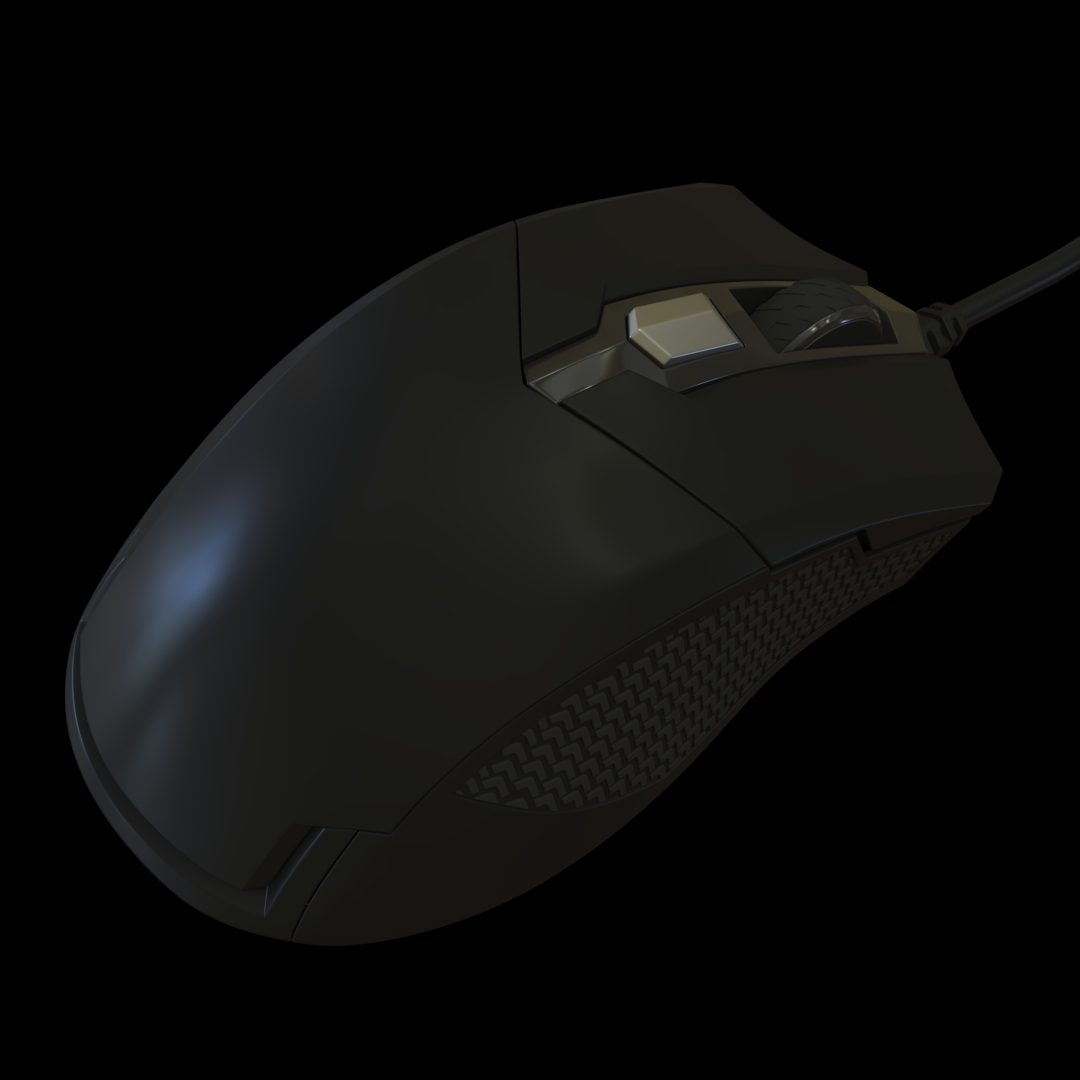Gaming Mouse 2 3D Model