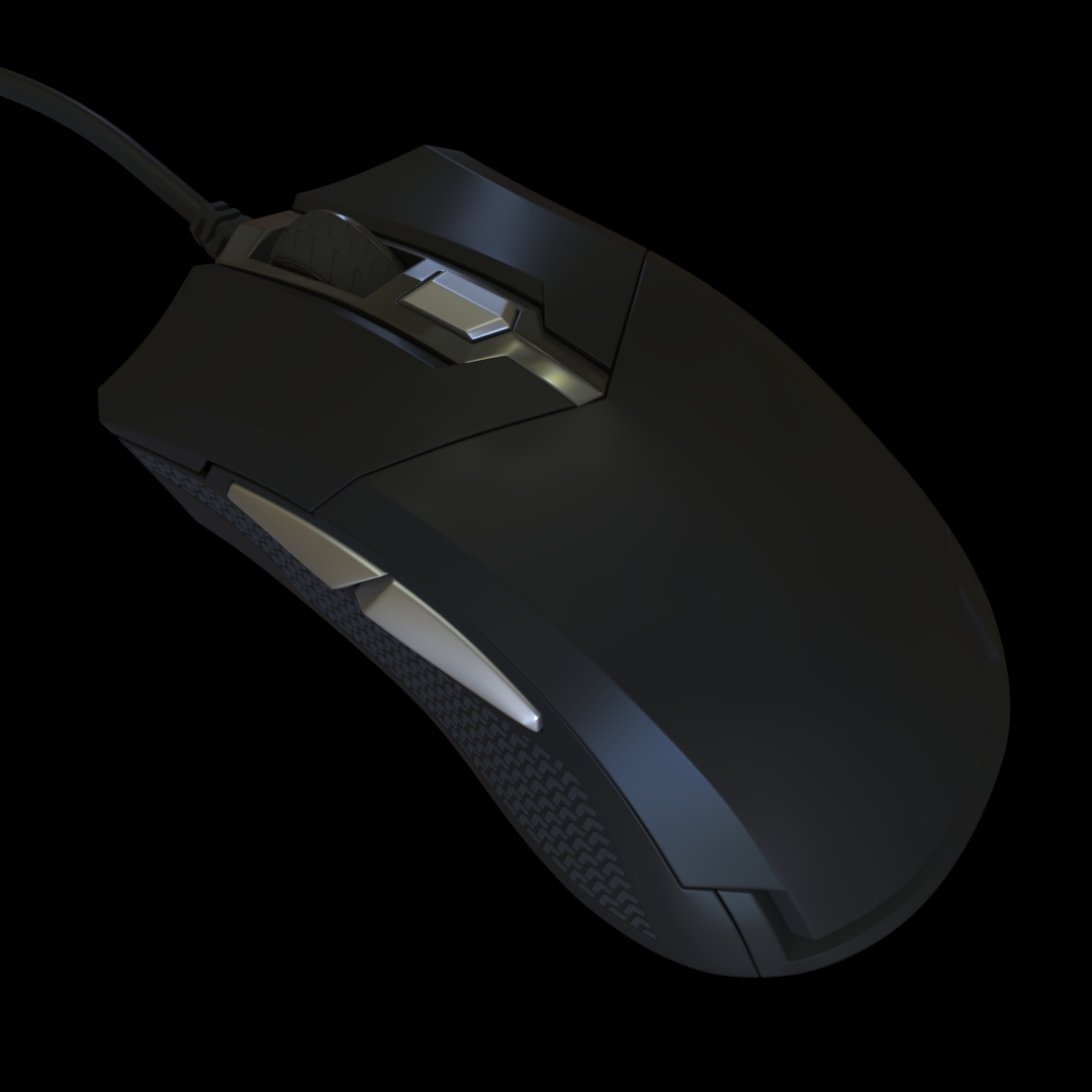 Gaming Mouse 2 3D Model