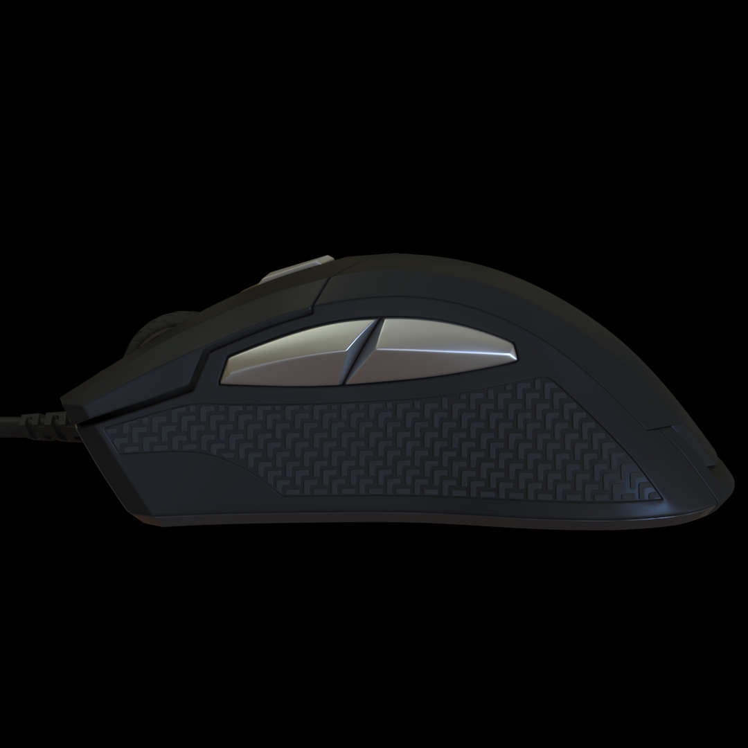 Gaming Mouse 2 3D Model