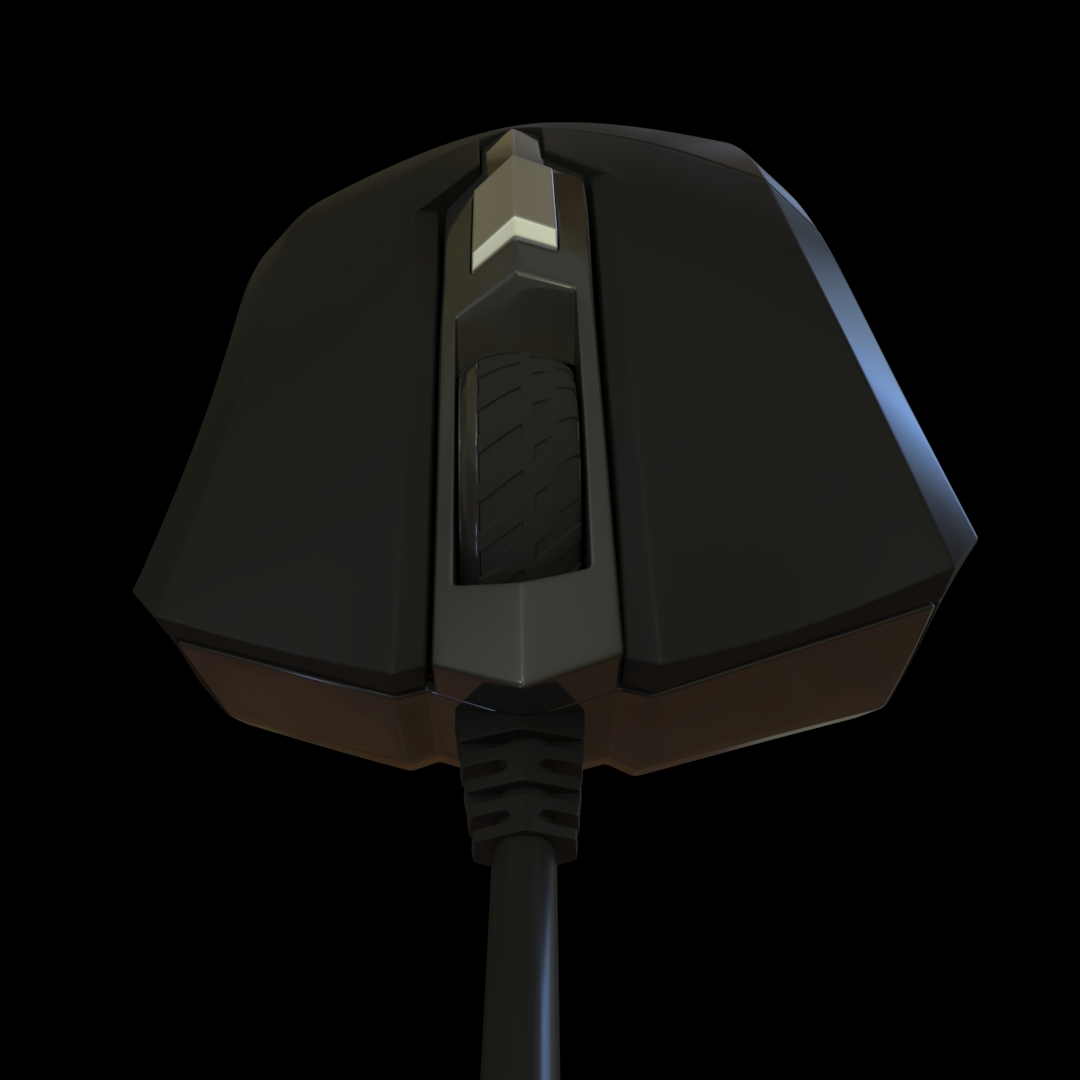 Gaming Mouse 2 3D Model