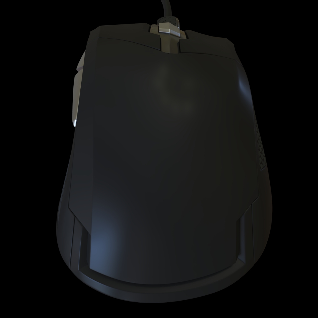 Gaming Mouse 2 3D Model